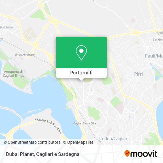 Mappa Dubai Planet