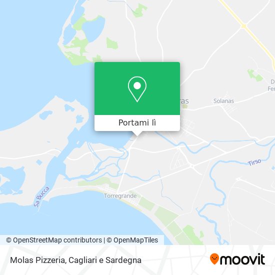 Mappa Molas Pizzeria