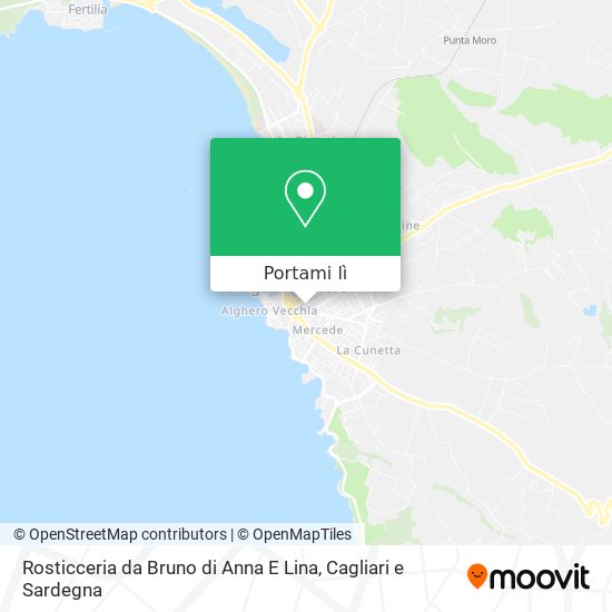 Mappa Rosticceria da Bruno di Anna E Lina