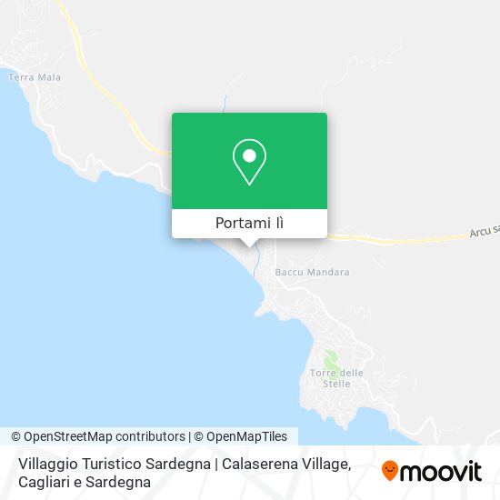 Mappa Villaggio Turistico Sardegna | Calaserena Village