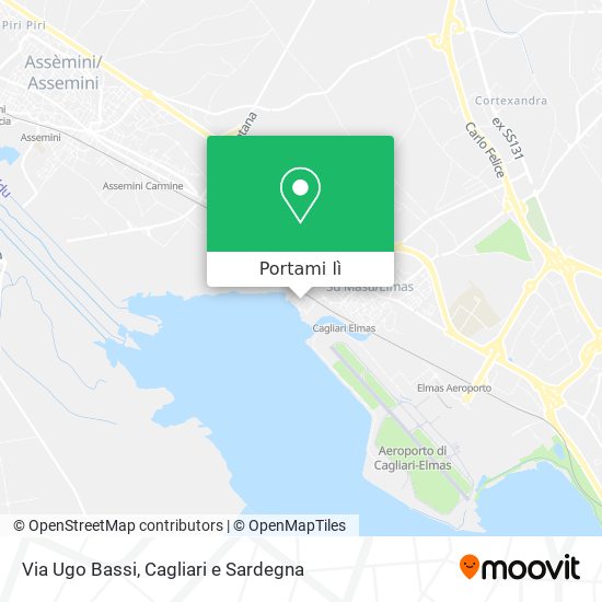 Mappa Via Ugo Bassi