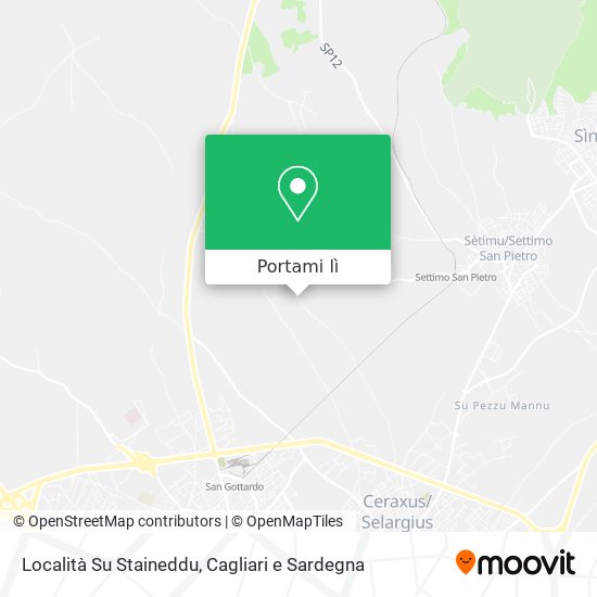 Mappa Località Su Staineddu