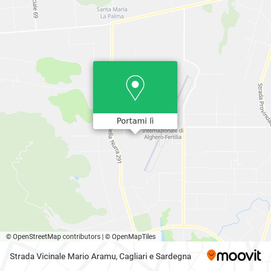 Mappa Strada Vicinale Mario Aramu