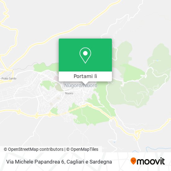 Mappa Via Michele Papandrea 6