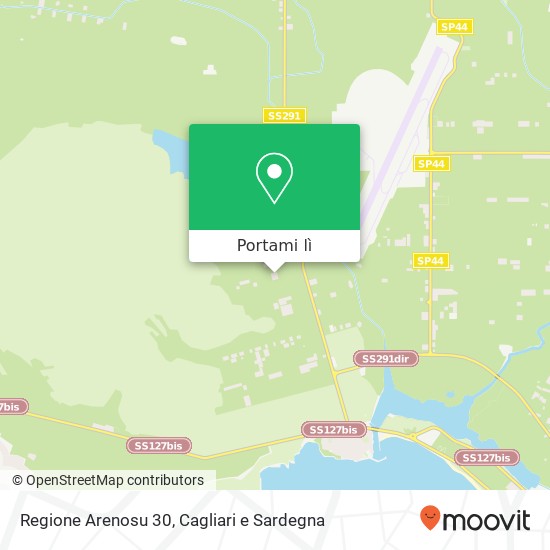 Mappa Regione Arenosu 30
