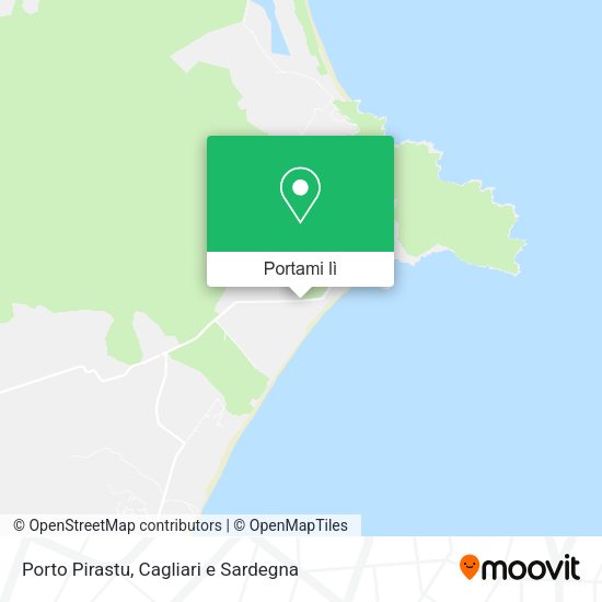 Mappa Porto Pirastu