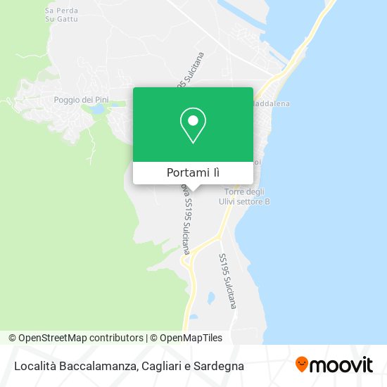 Mappa Località Baccalamanza