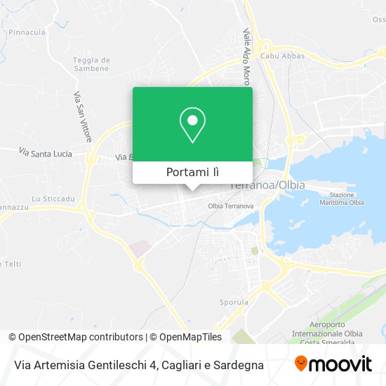 Mappa Via Artemisia Gentileschi 4