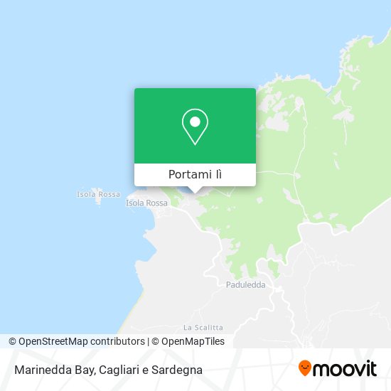 Mappa Marinedda Bay