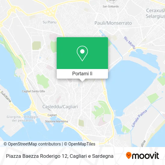 Mappa Piazza Baezza Roderigo 12
