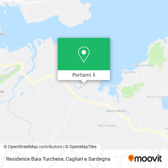 Mappa Residence Baia Turchese