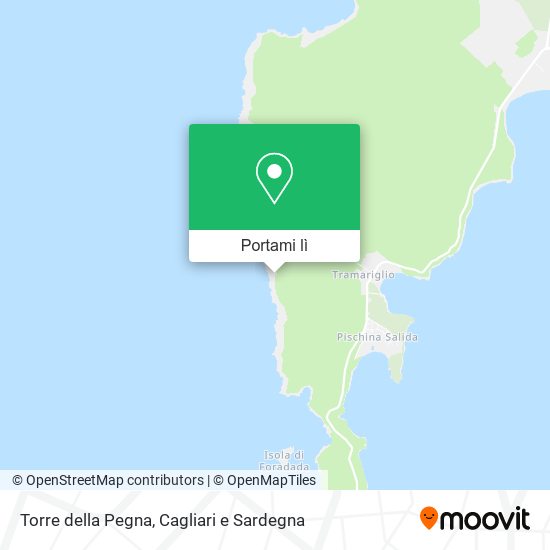 Mappa Torre della Pegna