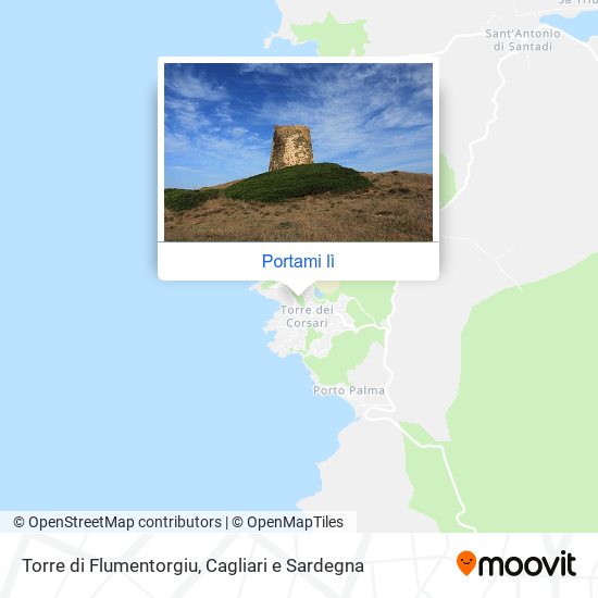 Mappa Torre di Flumentorgiu
