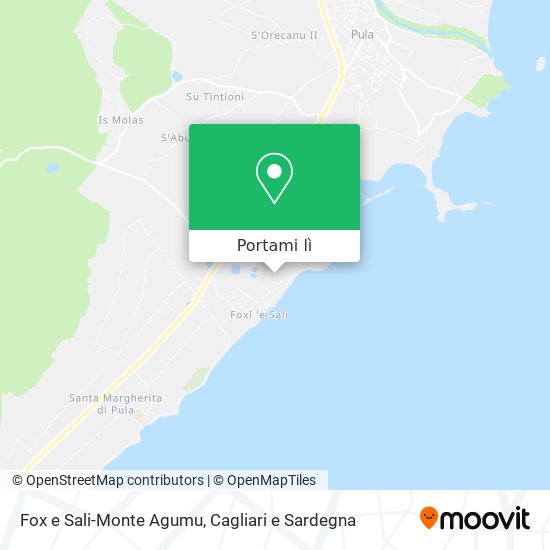 Mappa Fox e Sali-Monte Agumu