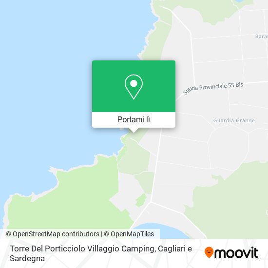 Mappa Torre Del Porticciolo Villaggio Camping