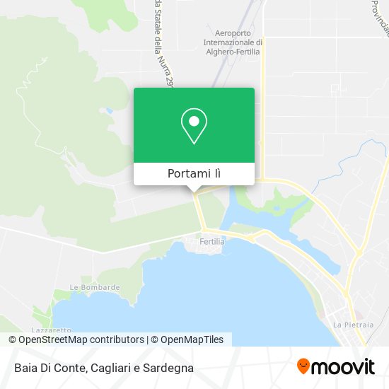 Mappa Baia Di Conte