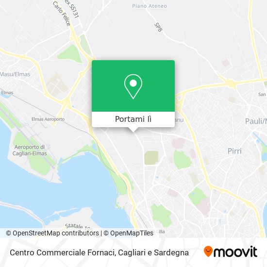 Mappa Centro Commerciale Fornaci
