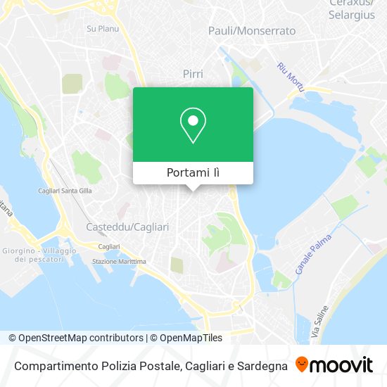 Mappa Compartimento Polizia Postale