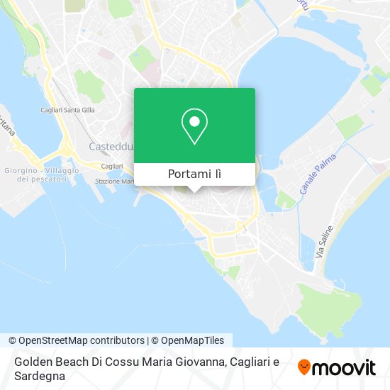 Mappa Golden Beach Di Cossu Maria Giovanna