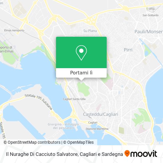 Mappa Il Nuraghe Di Cacciuto Salvatore