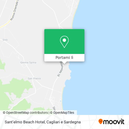 Mappa Sant'elmo Beach Hotel
