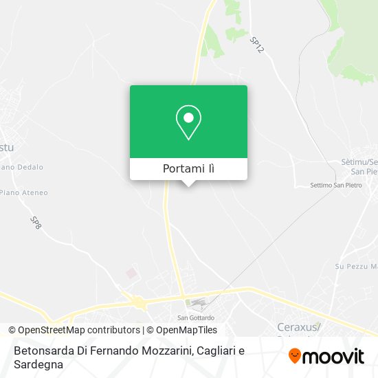 Mappa Betonsarda Di Fernando Mozzarini