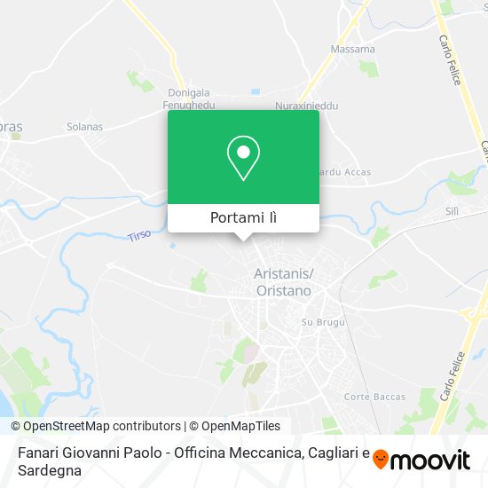Mappa Fanari Giovanni Paolo - Officina Meccanica