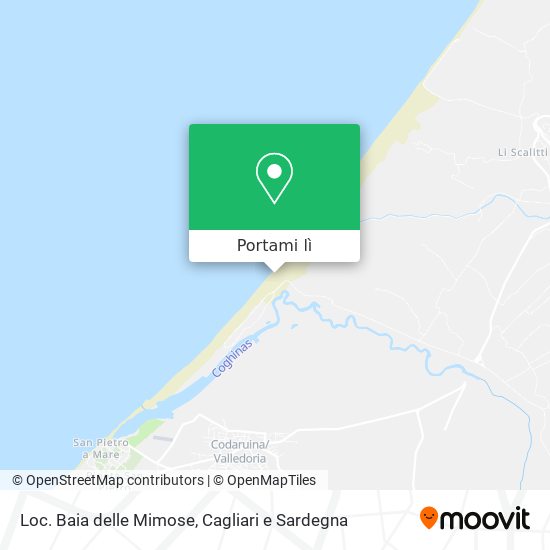 Mappa Loc. Baia delle Mimose