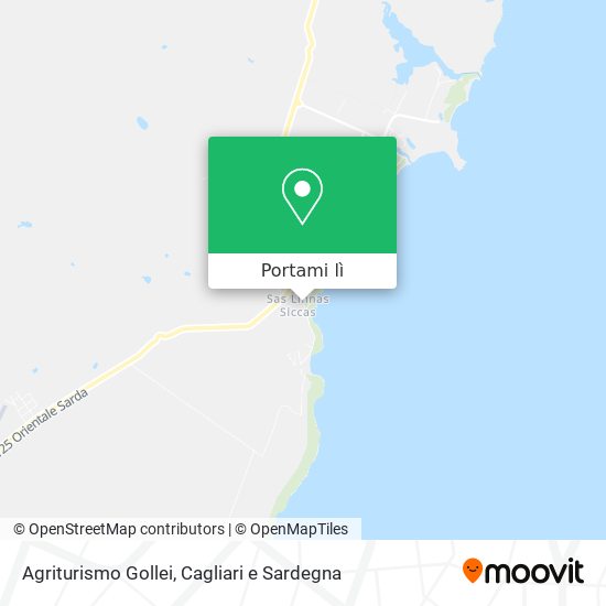 Mappa Agriturismo Gollei