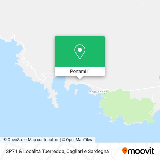 Mappa SP71 & Località Tuerredda