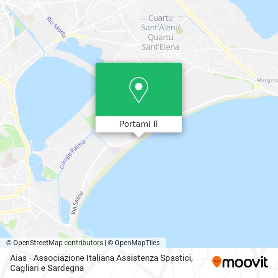 Mappa Aias - Associazione Italiana Assistenza Spastici