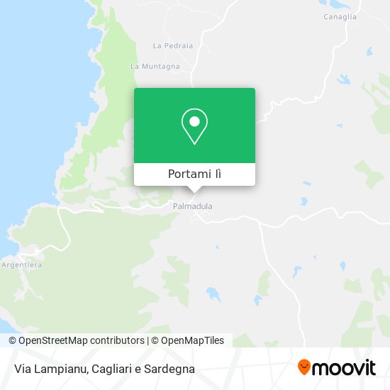 Mappa Via Lampianu