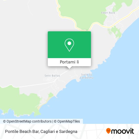 Mappa Pontile Beach Bar