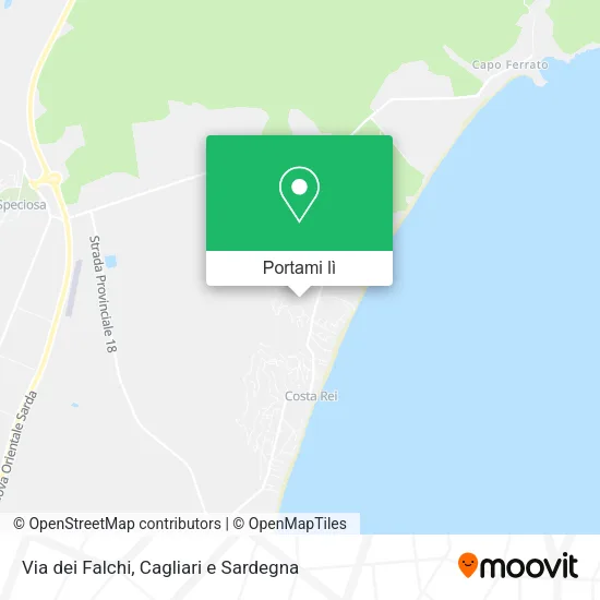 Mappa Via dei Falchi