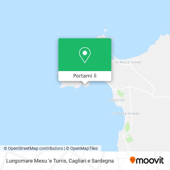 Mappa Lungomare Mesu 'e Turris