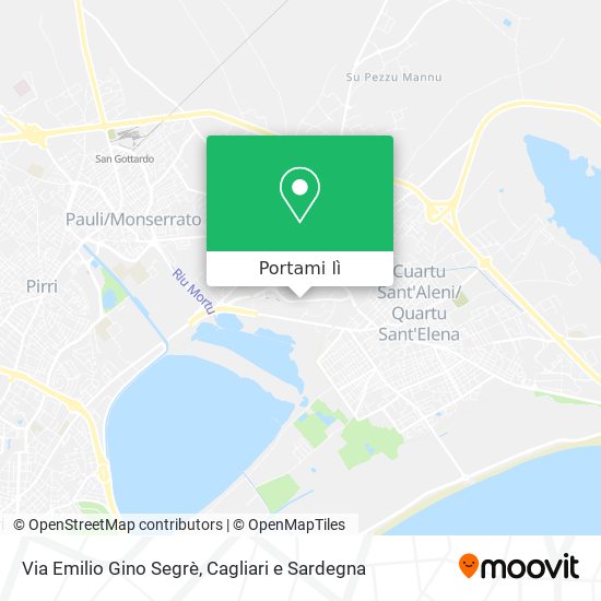 Mappa Via Emilio Gino Segrè