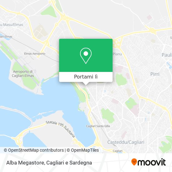 Mappa Alba Megastore