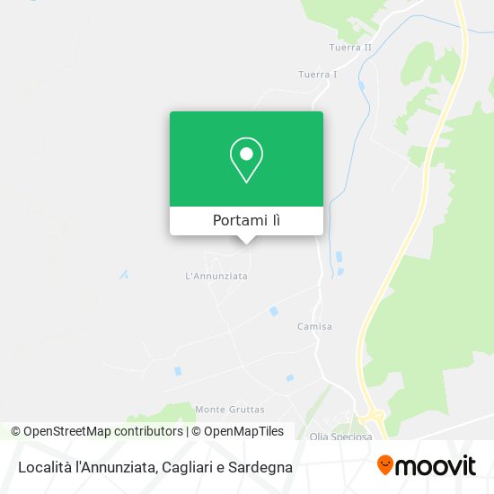 Mappa Località l'Annunziata