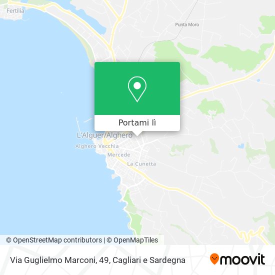 Mappa Via Guglielmo Marconi, 49