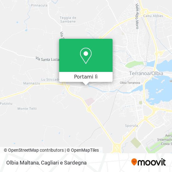 Mappa Olbia Maltana