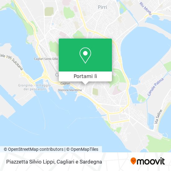 Mappa Piazzetta Silvio Lippi