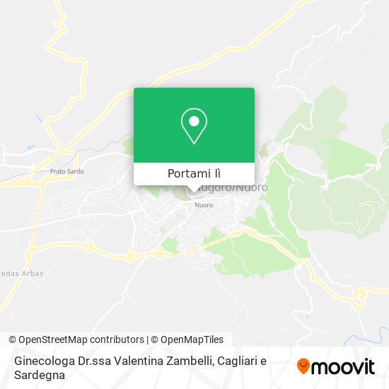 Mappa Ginecologa Dr.ssa Valentina Zambelli