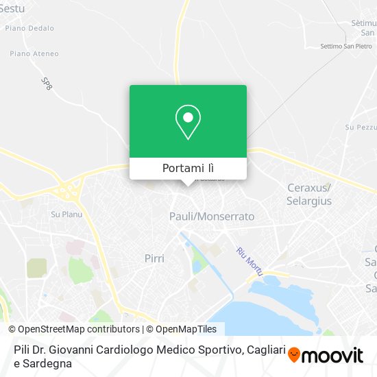 Mappa Pili Dr. Giovanni Cardiologo Medico Sportivo