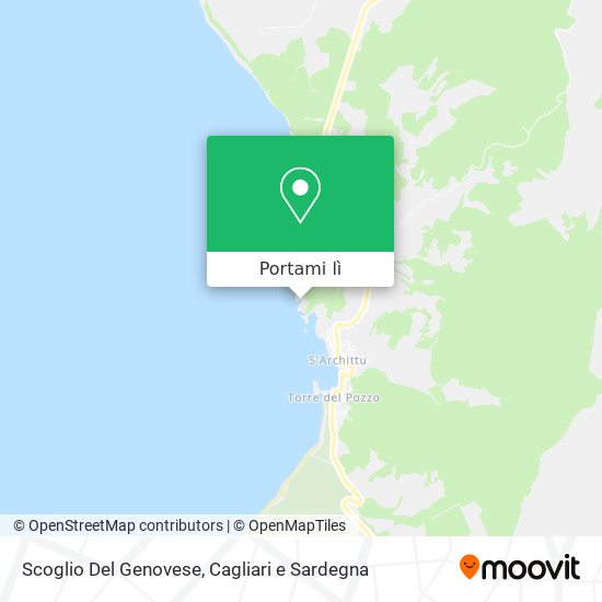 Mappa Scoglio Del Genovese