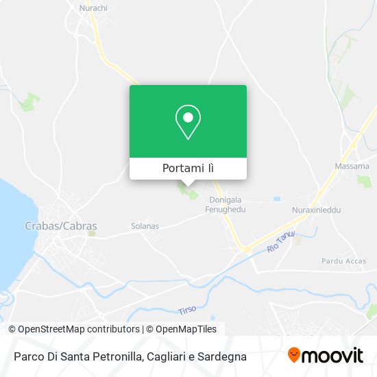 Mappa Parco Di Santa Petronilla