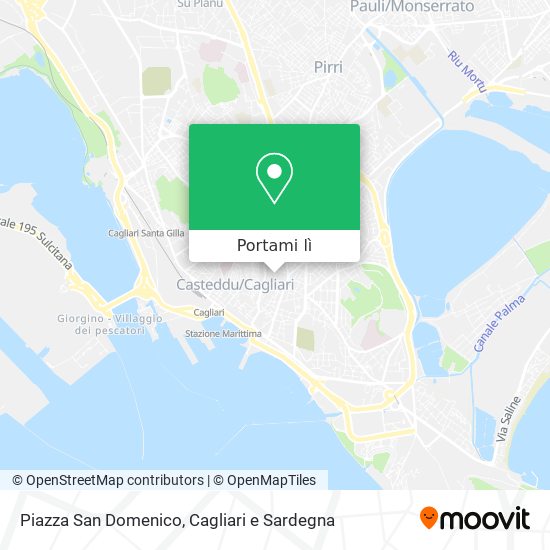 Mappa Piazza San Domenico