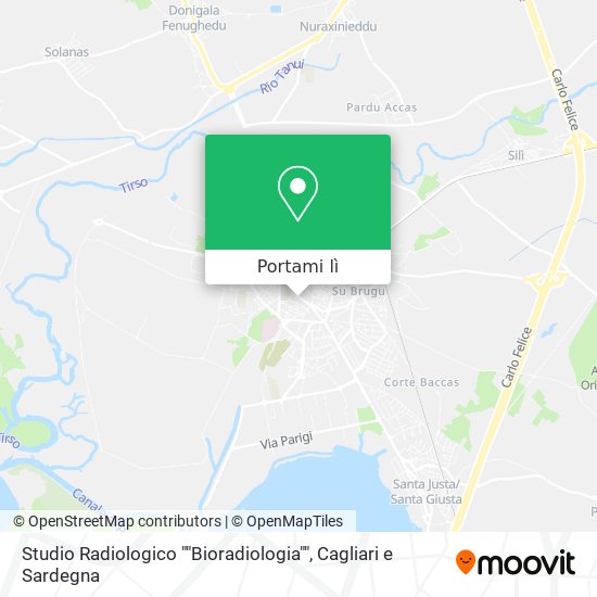 Mappa Studio Radiologico ""Bioradiologia""