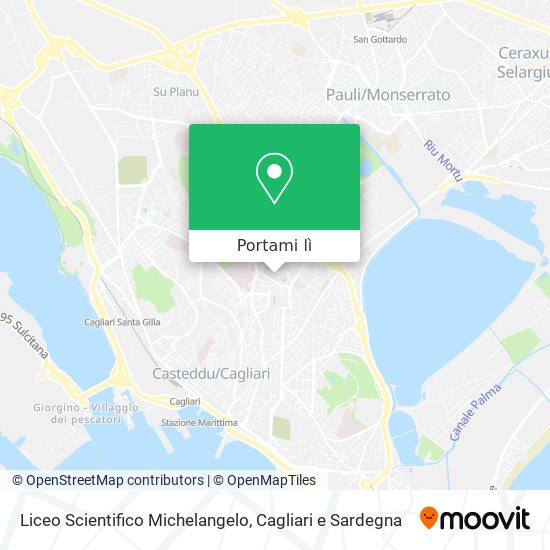 Mappa Liceo Scientifico Michelangelo