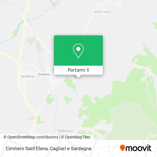 Mappa Cimitero Sant'Elena