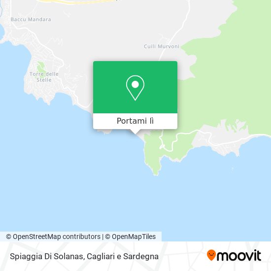 Mappa Spiaggia Di Solanas
